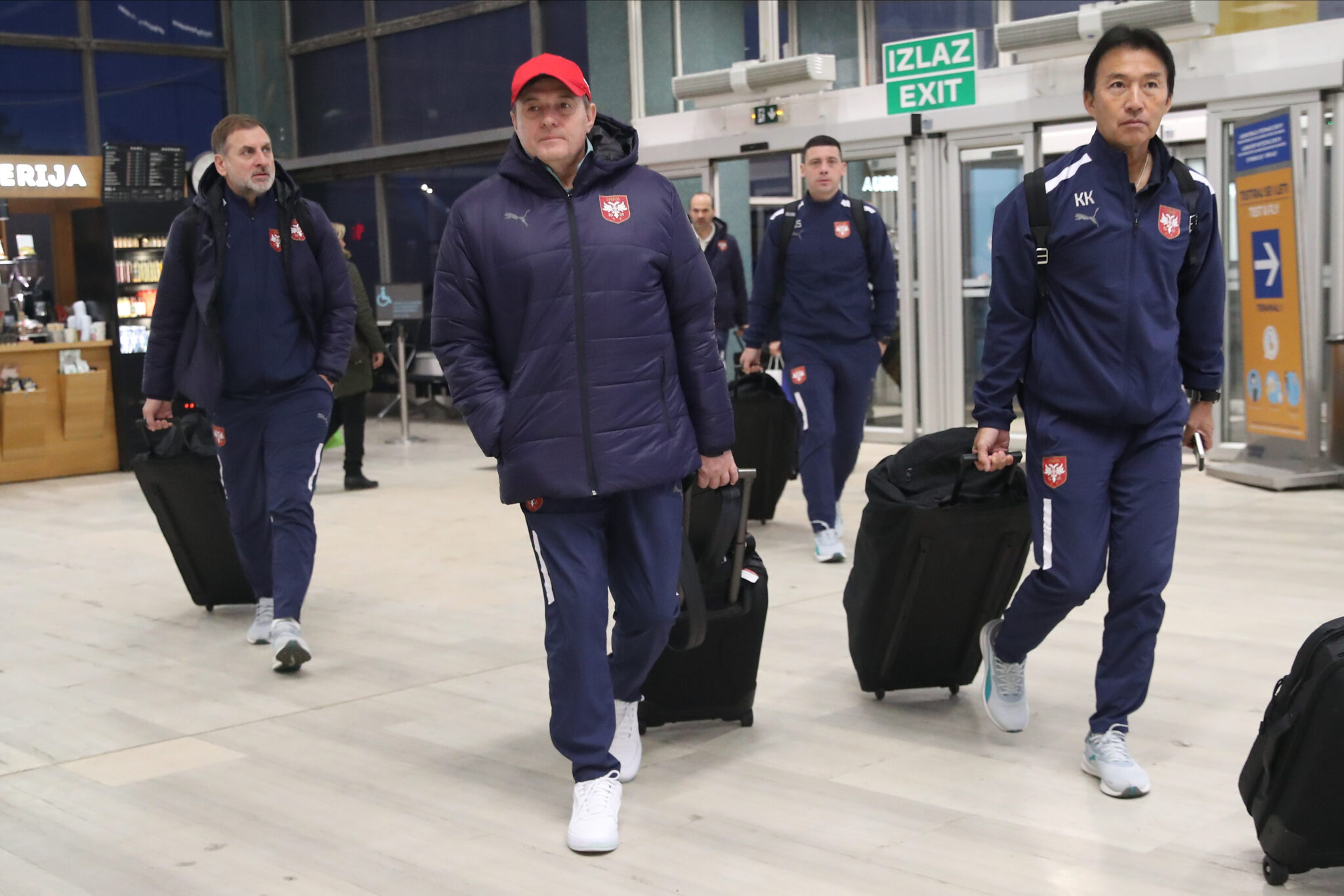 Reprezentacija Srbije otputovala u Ameriku gde će u četvrtak odigrati prijateljsku utakmicu protiv SAD
